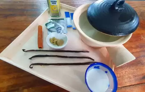 Vanilla tea ingredients
