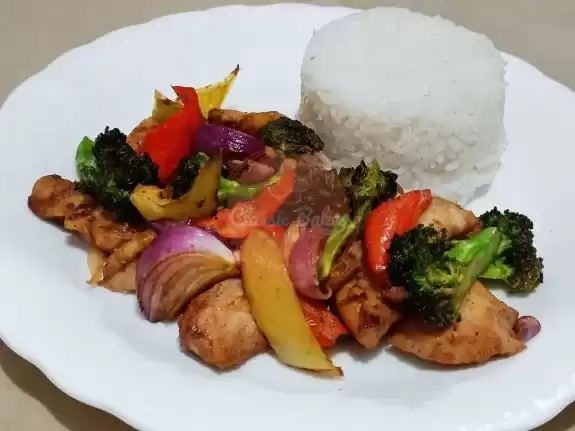 Air Fryer Chicken And Vegetables