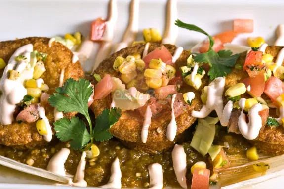 Sweet Corn Tamale Cakes