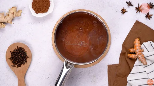 Sweetener added to mixture