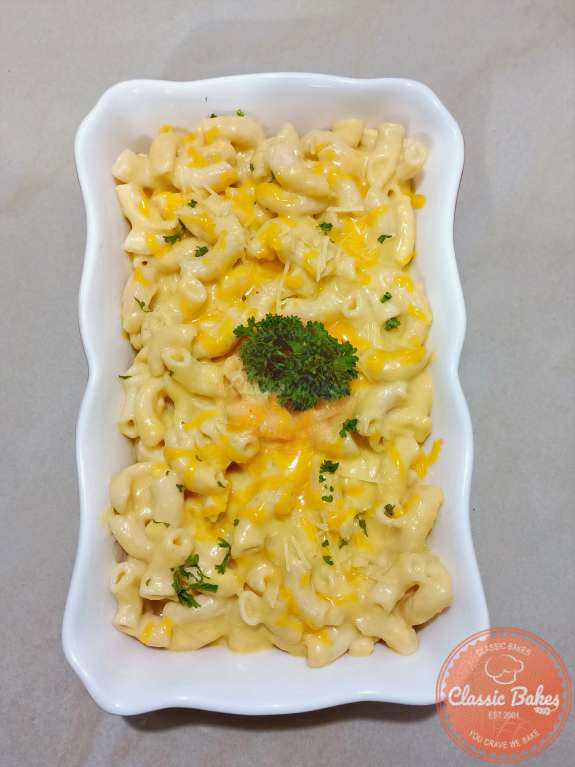 Closed Up Shot of Instant Pot Mac and Cheese