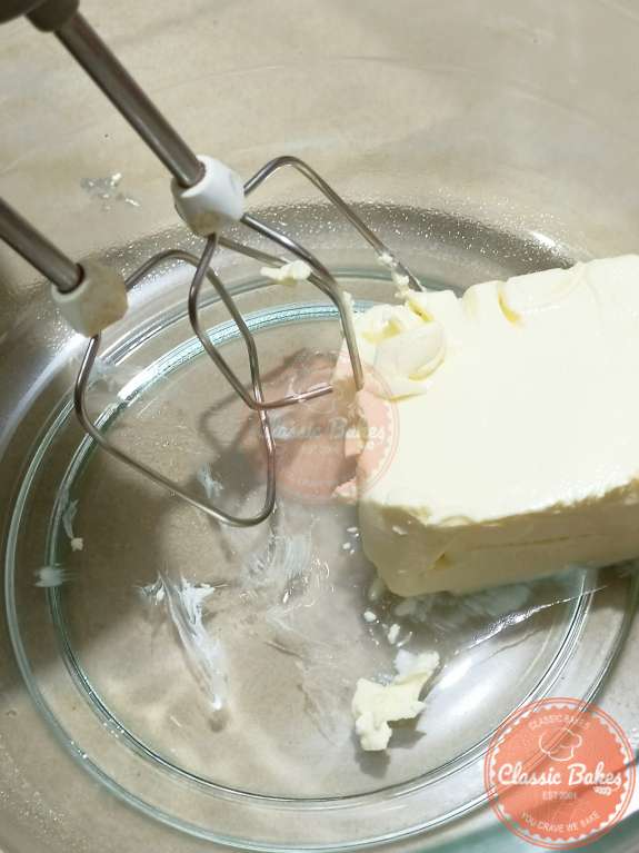 Creaming cream cheese