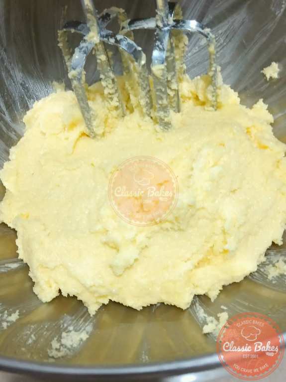 Mixing butter & sugar