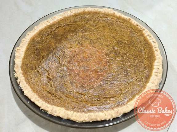 Cooling down the Sweet Potato Pie