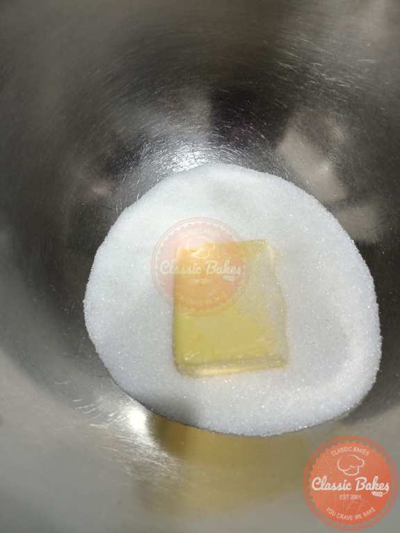 Prepare butter and sugar free sweetener