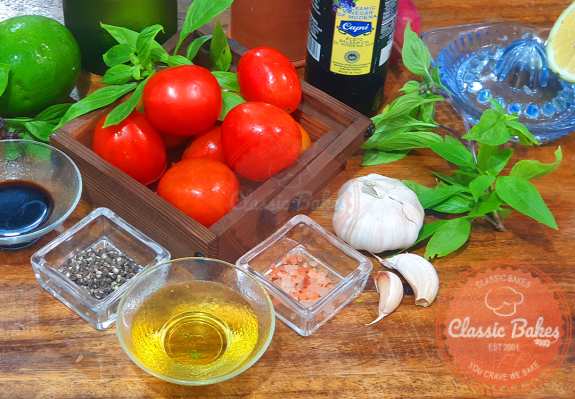 Grilled Tomatoes ingredients