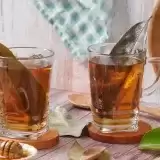 2 glasses of Soursop Tea