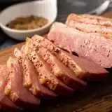 Front View of Air Fryer Corned Beef 
