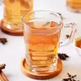 Close up of Orange Peel Tea in a cup