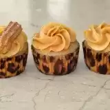 Front View of Churro Cupcakes