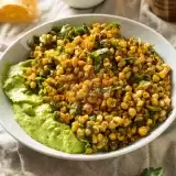 Front View of Roasted Corn Salad