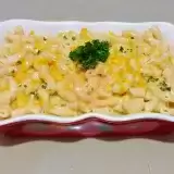 Front View of Instant Pot Mac and Cheese