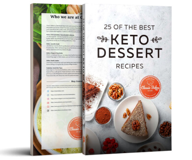25 of the best Keto Dessert Recipes cookbook cover
