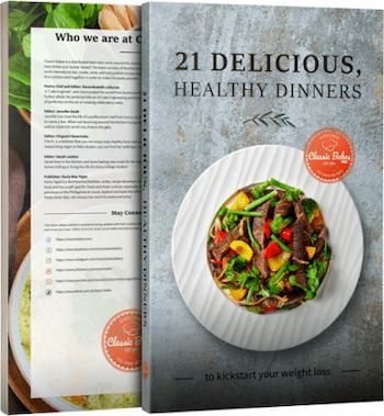 Healthy Easy Dinners Cookbook cover